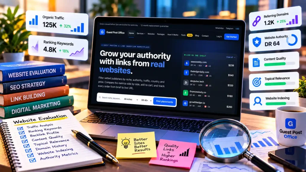website evaluation
