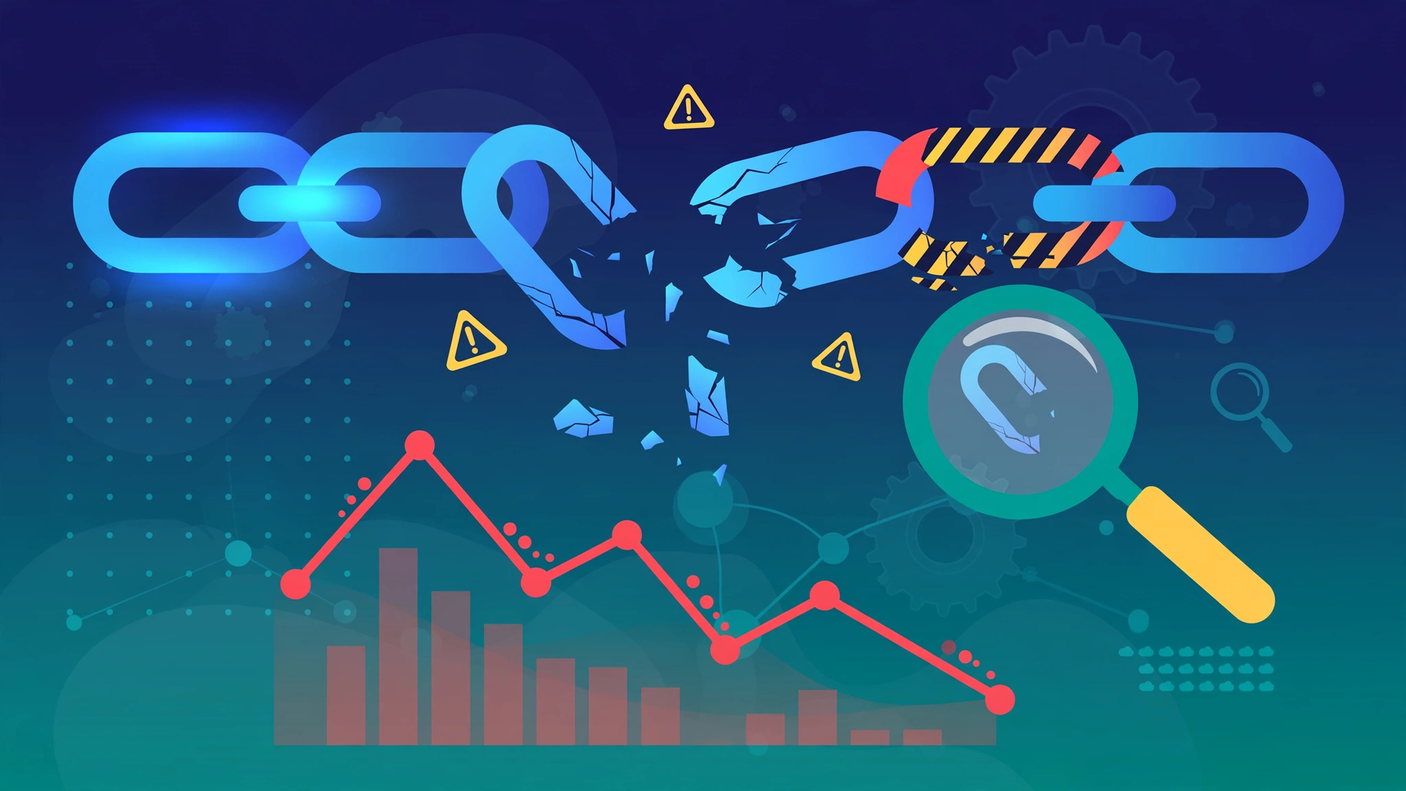Backlink audit dashboard flagging toxic links while checking for backlinks hurting rankings