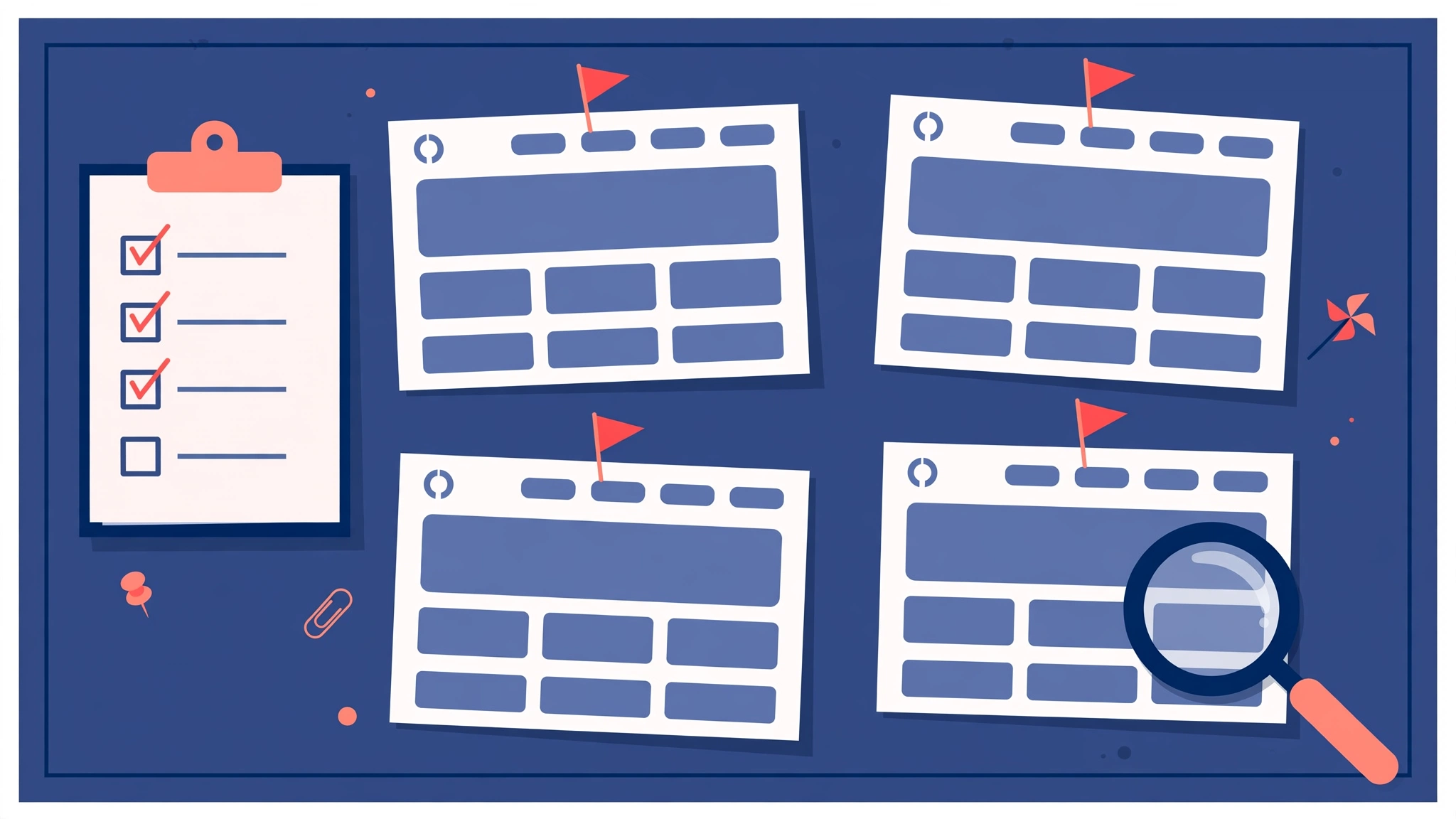 red-flag checklist used to spot a PBN seller's website