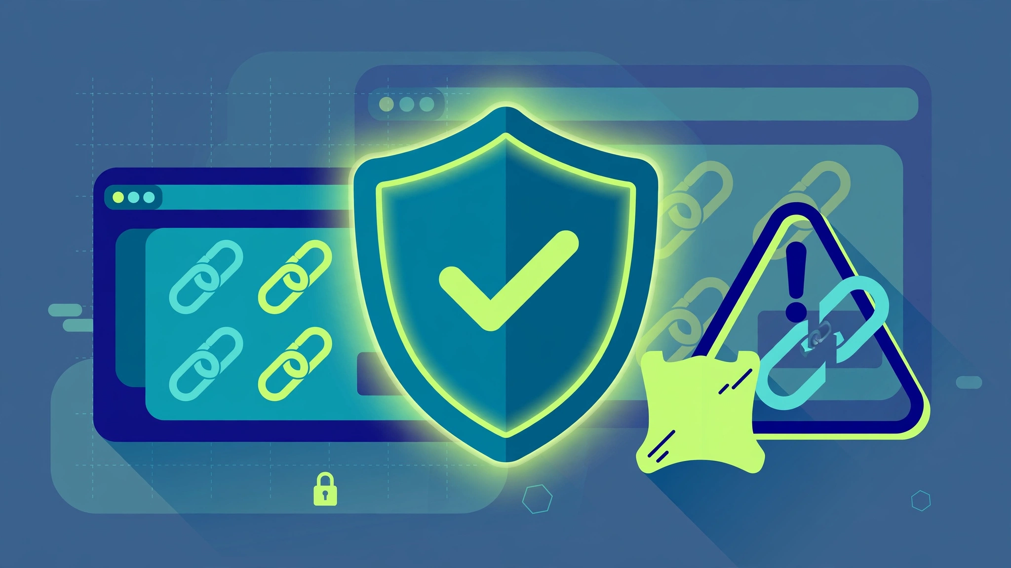 Shield protecting backlinks from toxic low-quality link building contract placements