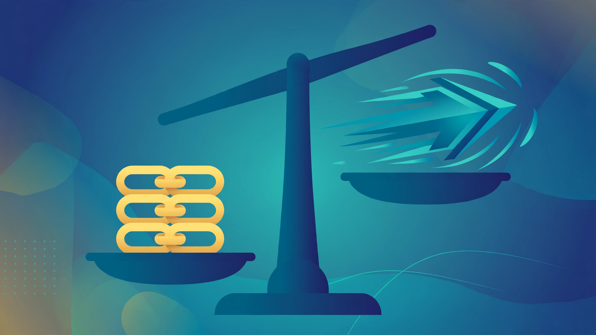 balancing link quality against link building speed